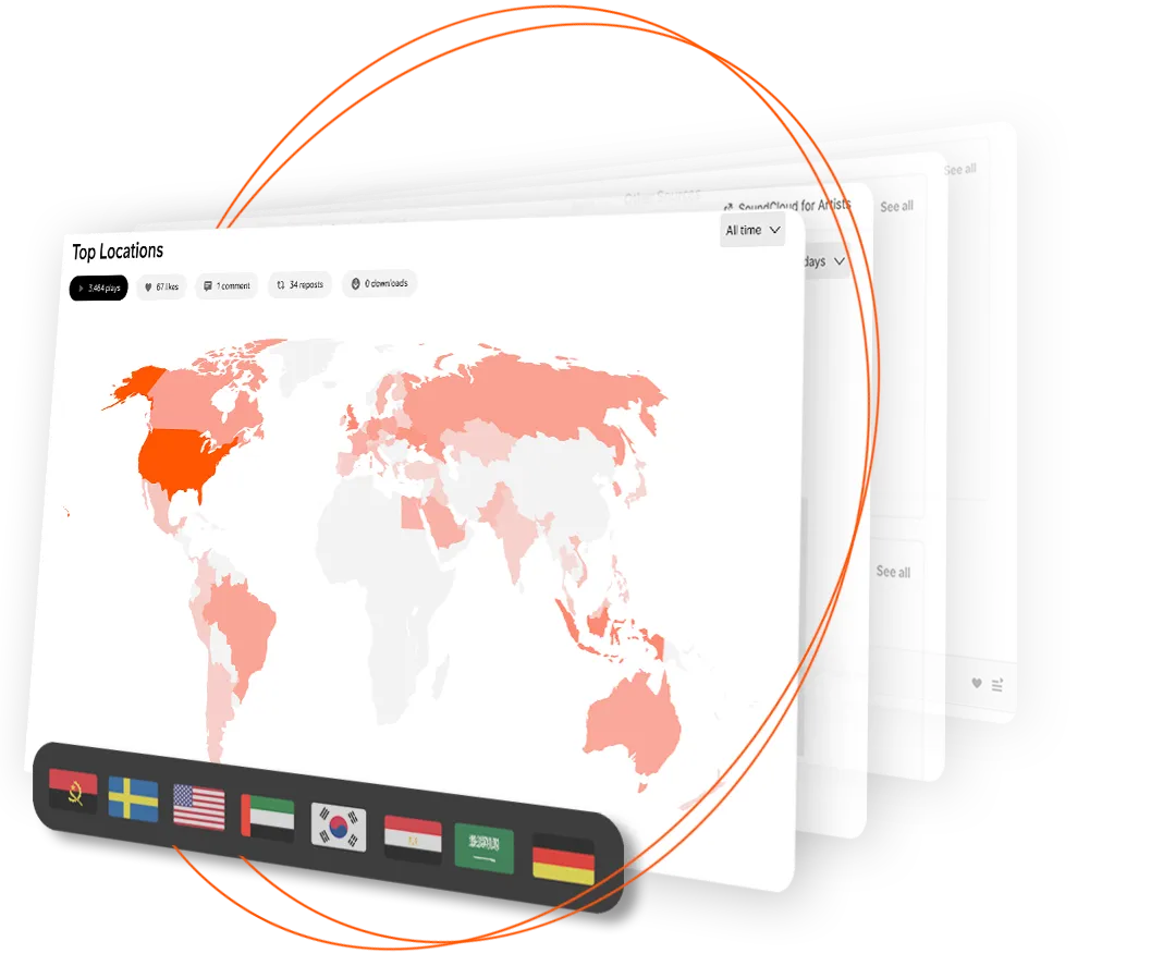 Photo of SoundCloud artists Kinneret